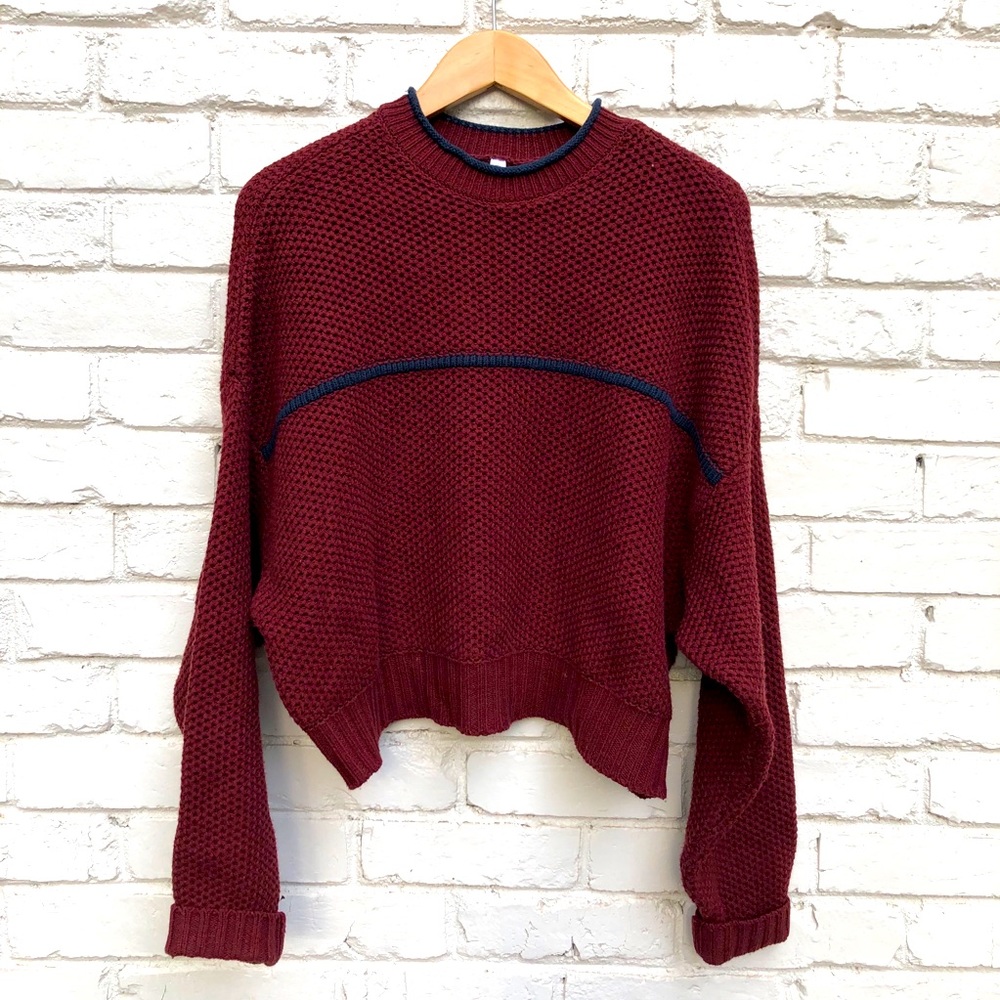 RVCA cropped sweater
